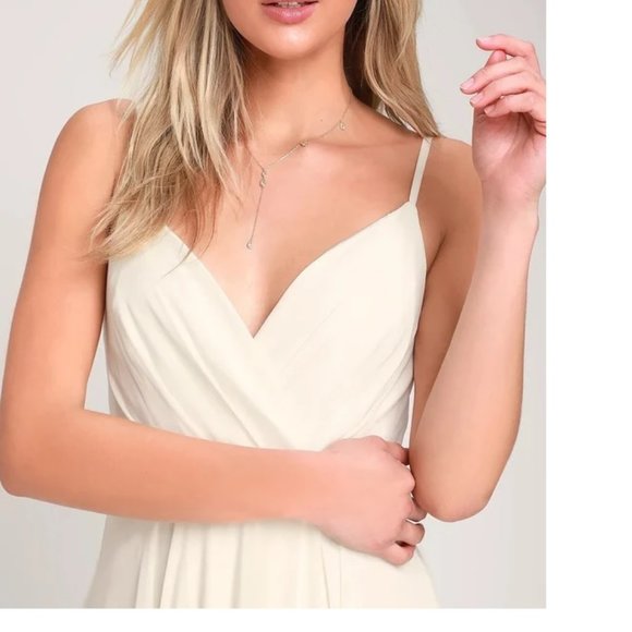 Cream Maxi Dress - NWT - Picture 5 of 7